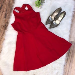 Francesca’s M NWT red pointe dress